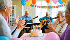 Les festivités musicales organisées pour célébrer les anniversaires en Ehpad sont devenues un rendez-vous mensuel incontournable, synonyme de Chants et Joie Sénior et de Moments Mélodiques empreints de convivialité. Derrière ce rituel, c’est toute une philosophie de l’accompagnement de la […]